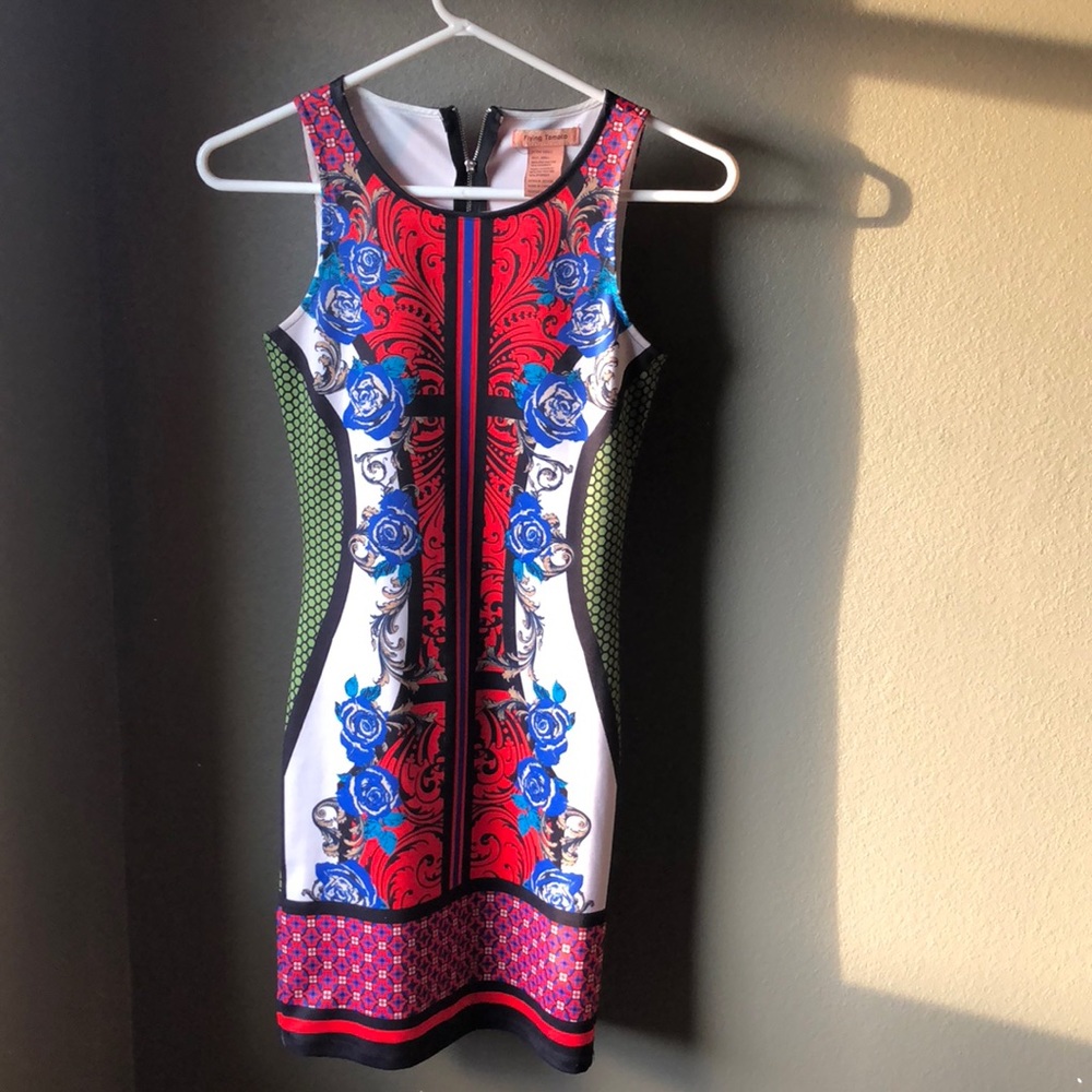 Flying Tomato form fitting dress.